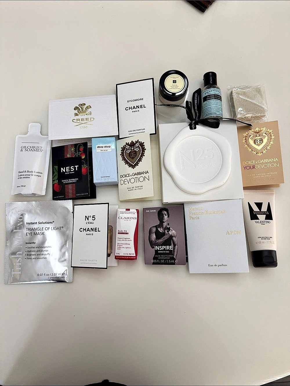 Fragrance & Beauty samples